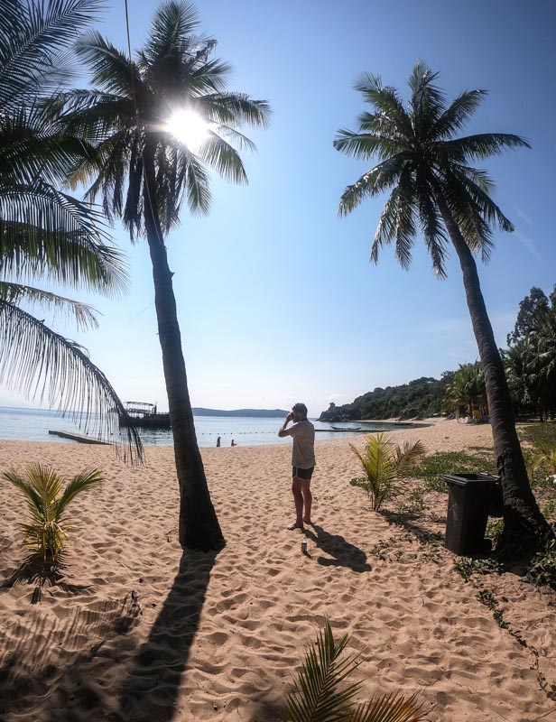 Bai Huong Beach near Danang