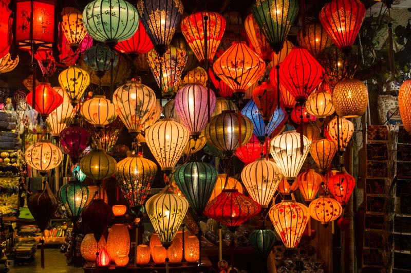 lanterns in Hoi An