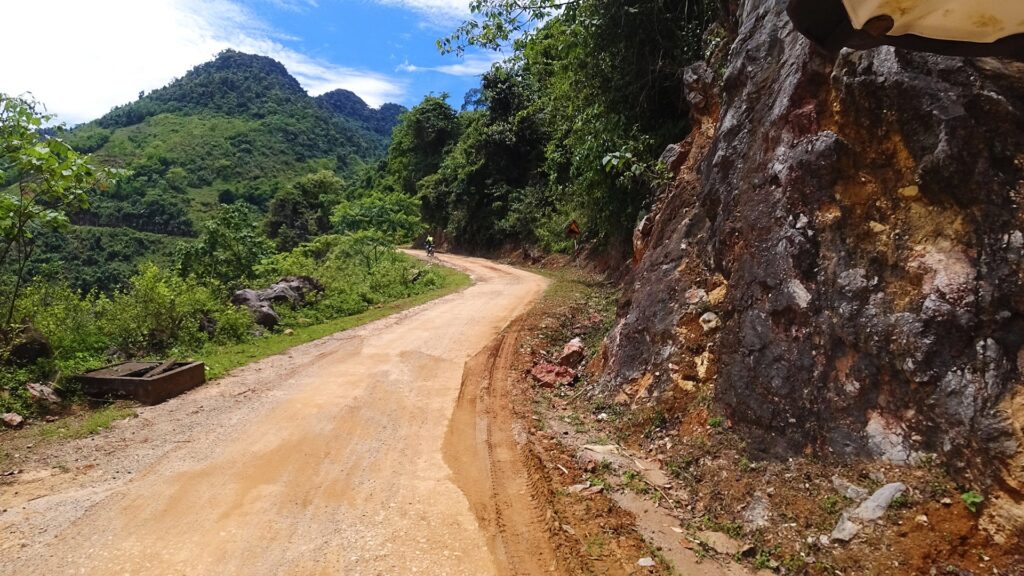 fun wee road in Mai Chau, North Vietnam