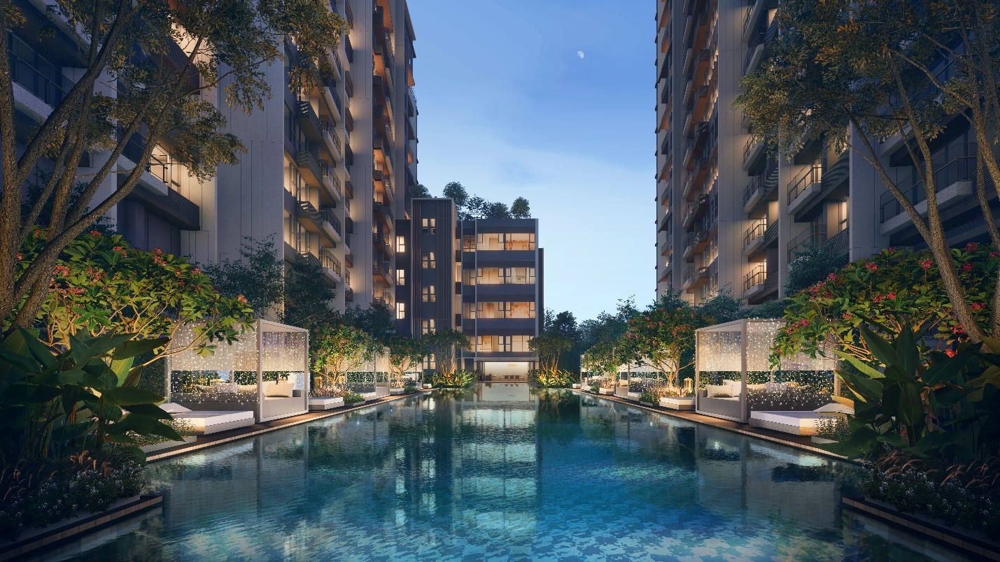 luxury apartment complex in vietnam
