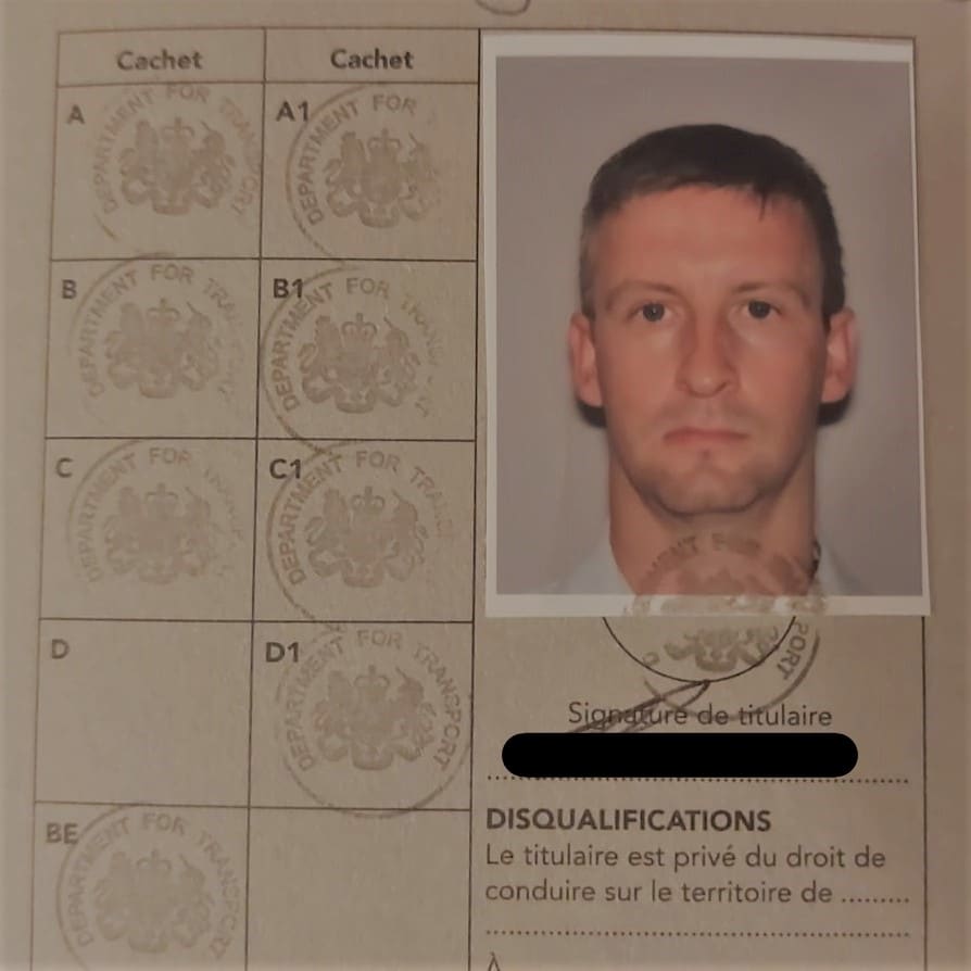 UK International Driving Permit Entitlement Page 2