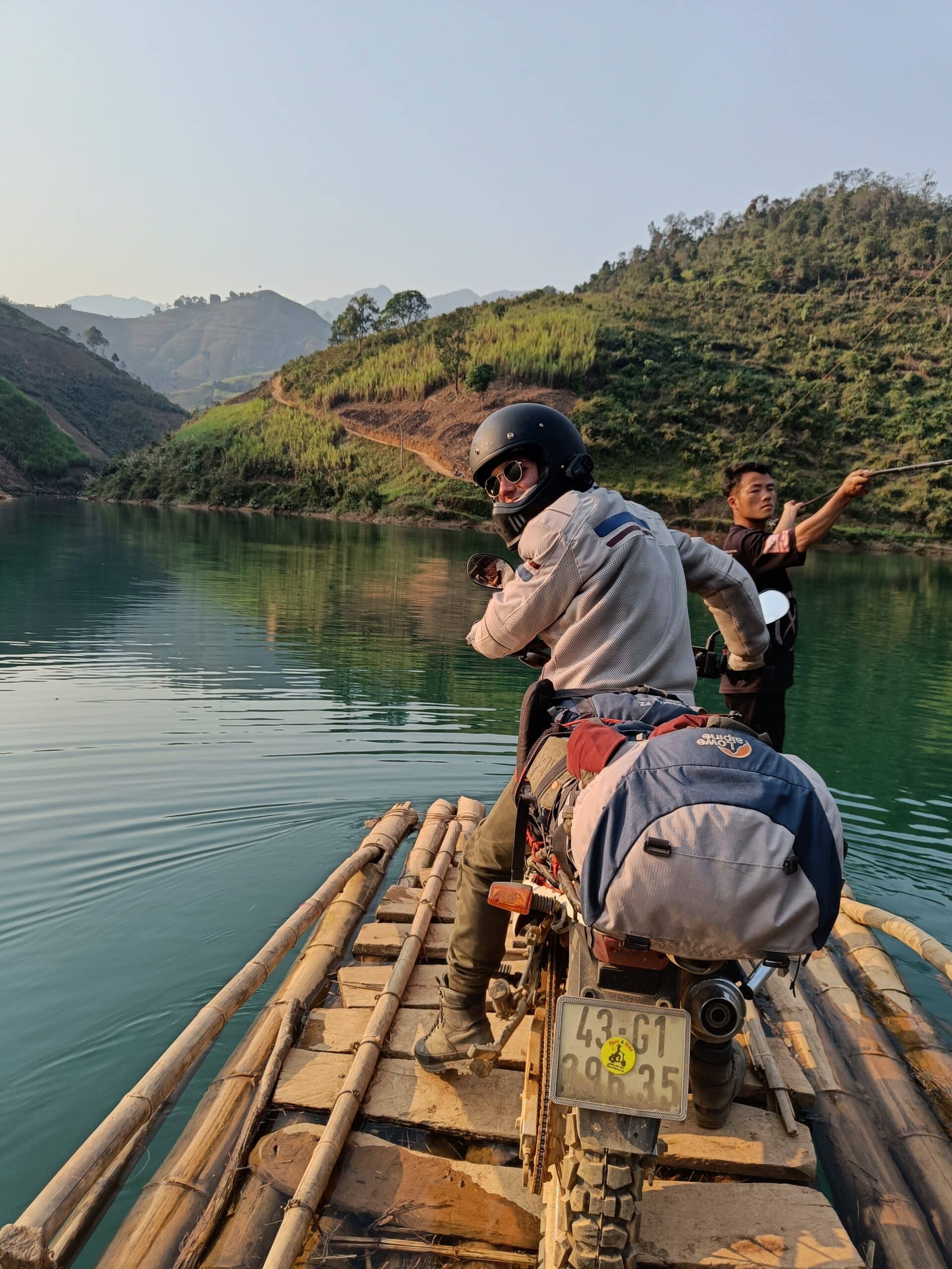 DAY 5 - Taking the bamboo ferry to Khau Vai, Ha Giang