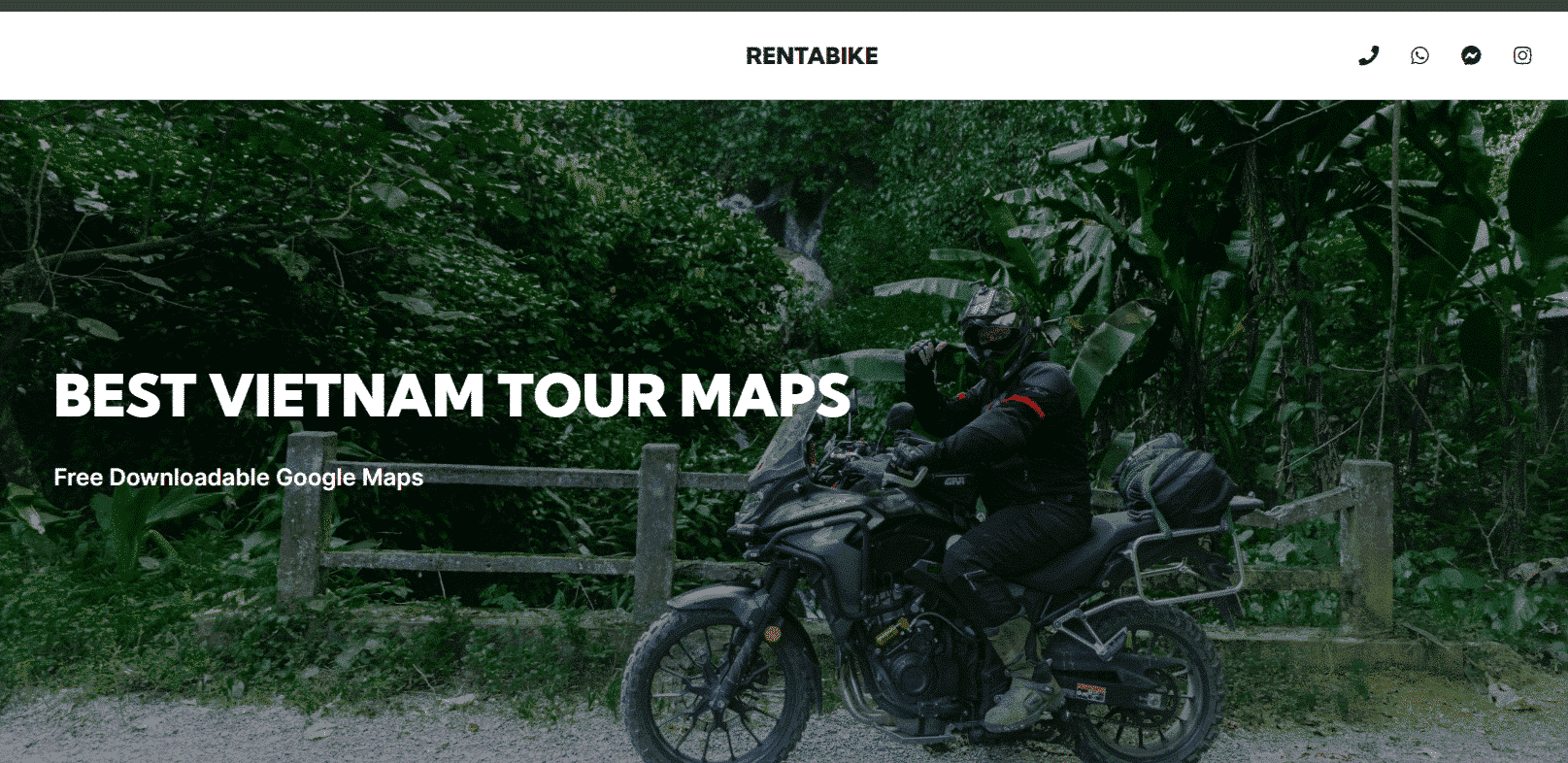 Best Vietnam Tour Maps Rentabike Vietnam