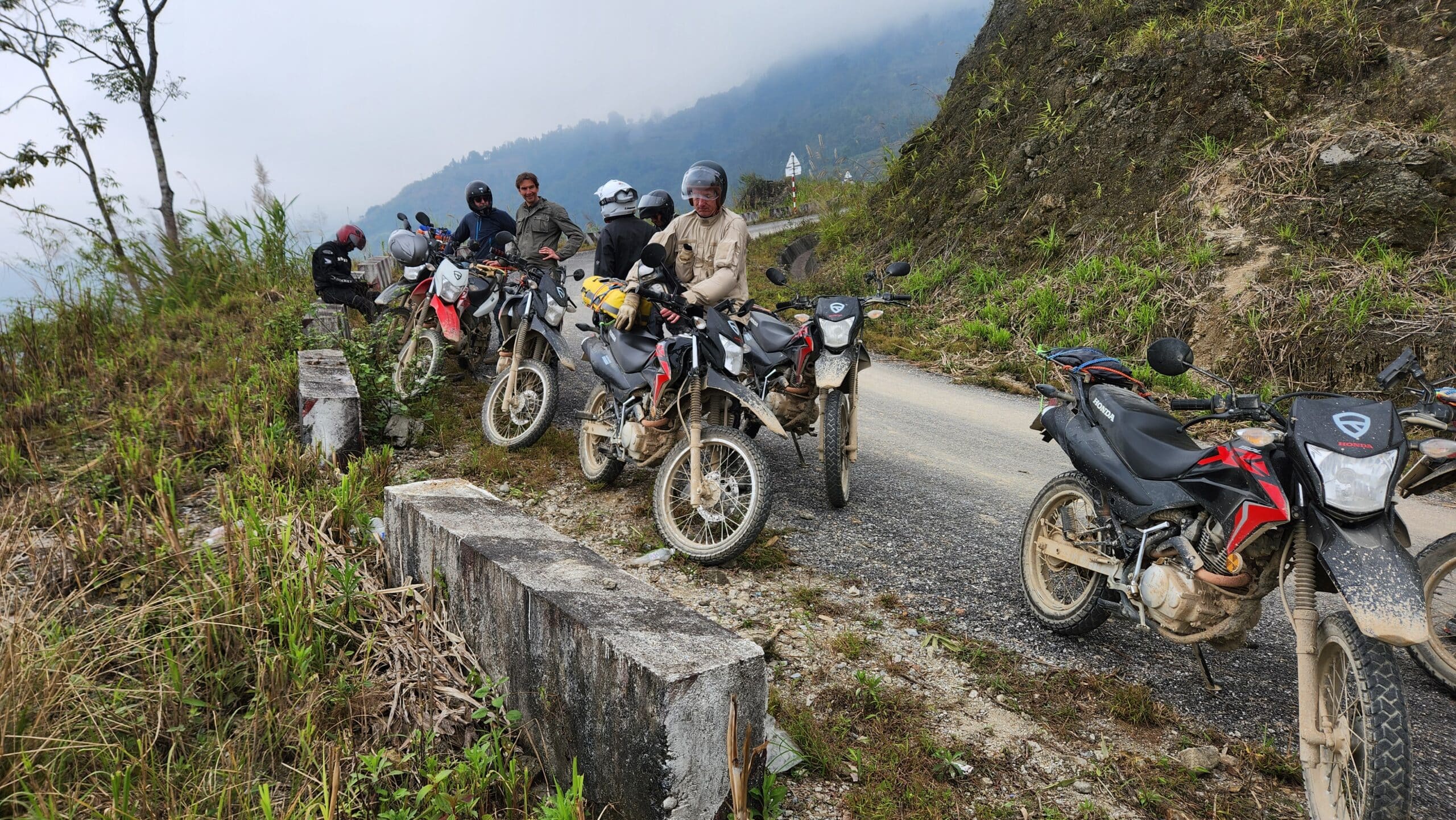 On tour with rentabike vietnam