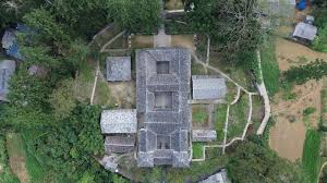 Hmong King palace sa phin ha giang from above