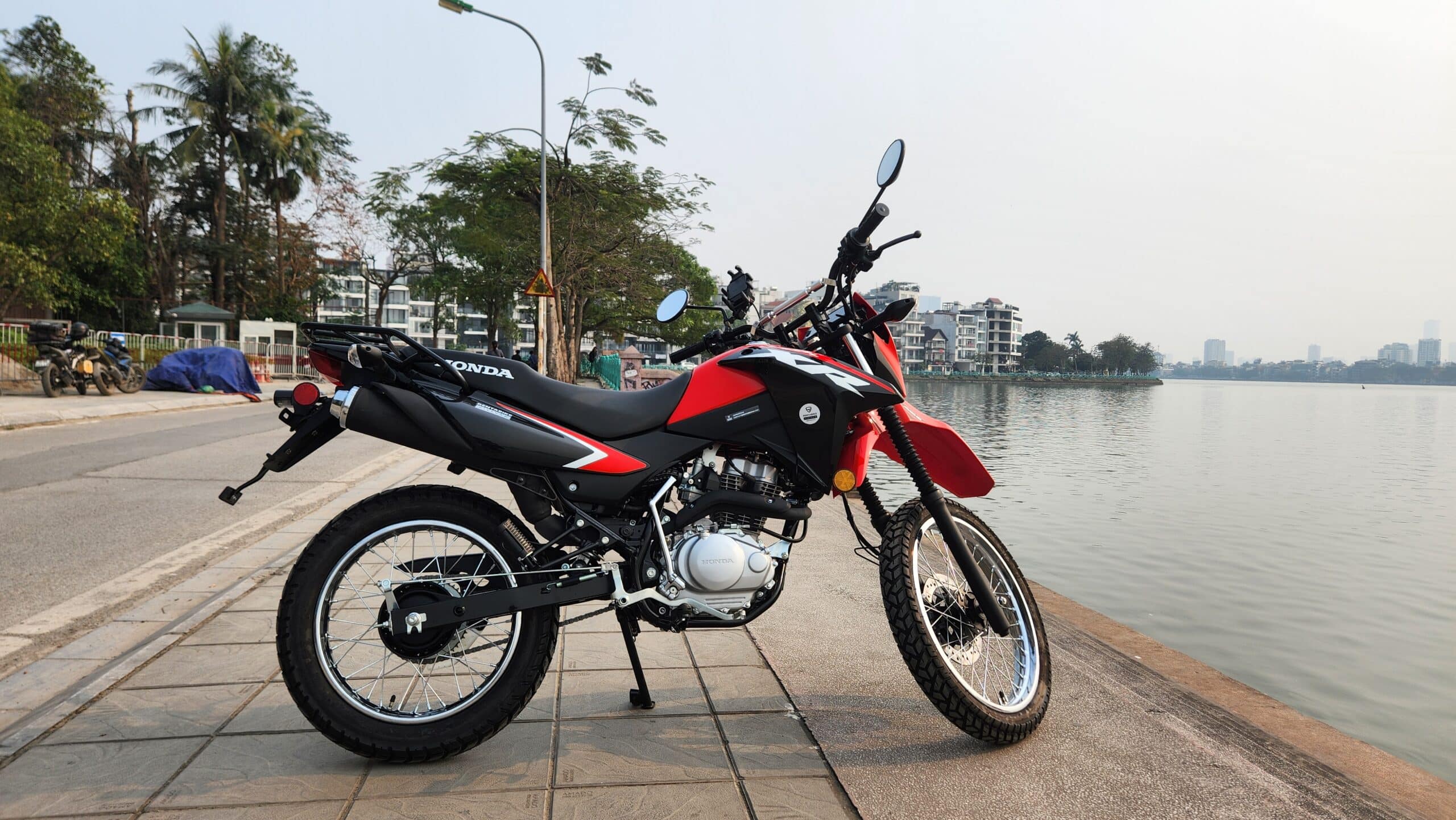 Honda XR150L 2025 model in Hanoi