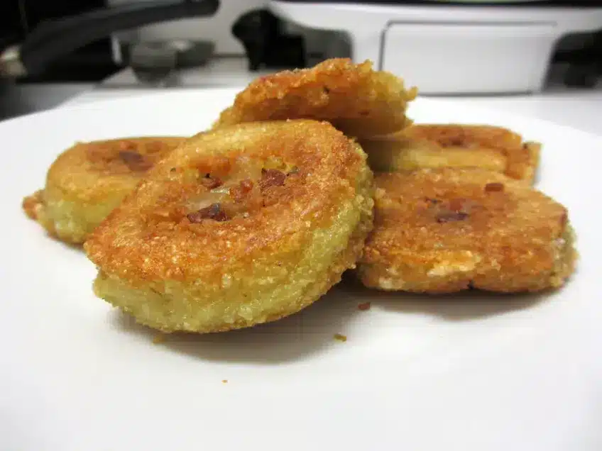 fried banh chung for the morning after