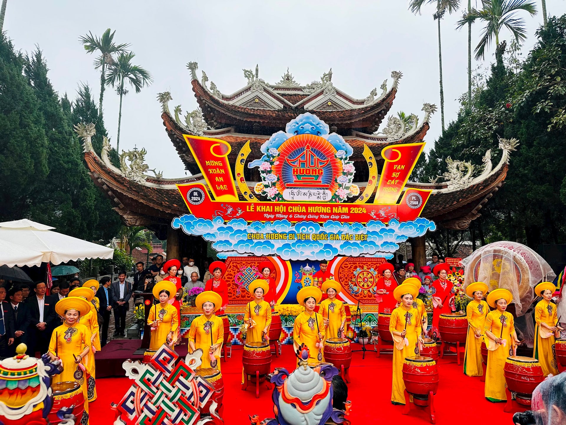 perfume pagoda at tet celebrations for lunar new year